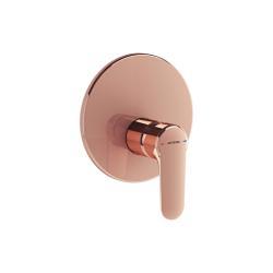 VitrA Root Round Termostatik Ankastre Duş Bataryası Soft Bakır