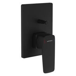 VitrA Root Square Ankastre Banyo Bataryası Mat Siyah Ankastre Bataryalar