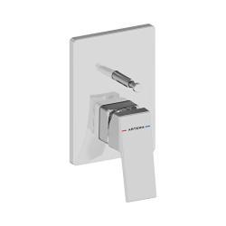 VitrA Minimax Square Ankastre Banyo Bataryası Krom