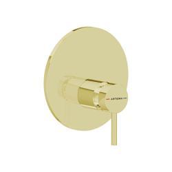 VitrA Minimax Round Ankastre Duş Bataryası Soft Altın A4371174