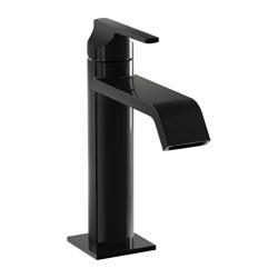VitrA Suit Lavabo Bataryası — Üstten, Parlak Siyah