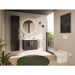 VitrA Root Round Lavabo Bataryası Fırçalı Nikel A4270534