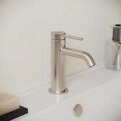 VitrA Minimax Round Lavabo Bataryası Fırçalı Nikel A4353034
