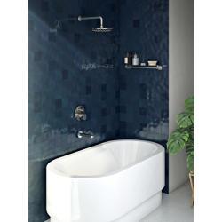 VitrA Root Round Ankastre Termostatik Banyo Bataryası Krom