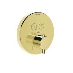 VitrA AquaControl Termostatik Ankastre Banyo Bataryası Soft Altın A4271874