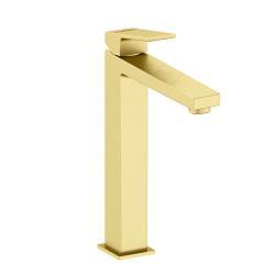 VitrA Minimax Square Çanak Lavabo Bataryası — Fırçalı Altın