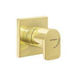 VitrA Root Square Ankastre Stop Valf Soft Altın