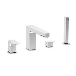 VitrA Root Square Küvet Bataryası Krom