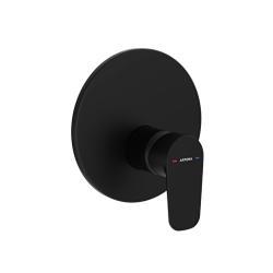 VitrA AquaHeat Ankastre Duş Bataryası Mat Siyah