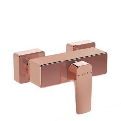 VitrA Root Square Duş Bataryası Soft Bakır