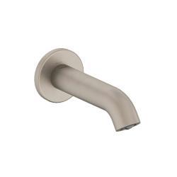 VitrA Minimax Round Çıkış Ucu Fırçalı Nikel Banyo Batarya Çıkış Uçları