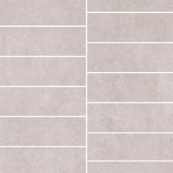VitrA 5x15, Stonelevel, Kesme Mozaik, Grej