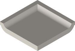VitrA 5x5, Uni, Trim, Gri