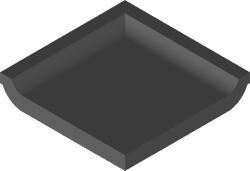 VitrA 5x5, Uni, Trim, Siyah