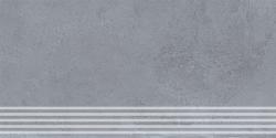 VitrA 30x60, Beton-X, Basamak, Koyu Gri, R10B