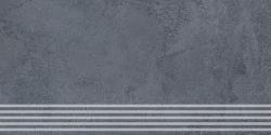 VitrA 30x60, Beton-X, Basamak, Antrasit, R10B