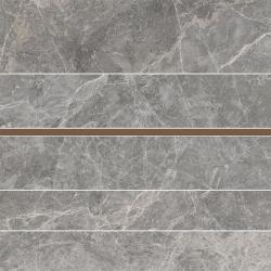 VitrA 30x60, Marmostone, Kesme Mozaik, Kesme Mozaik, Koyu Gri