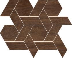 VitrA 40x40, Woodart, Kesme Mozaik, Ceviz, R10A