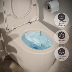 VitrA Metropole Round QuantumFlush Asma klozet