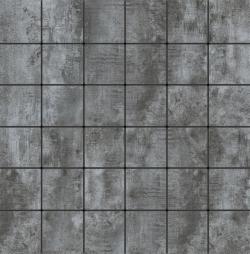 VitrA 5x5, Metro, Kesme Mozaik, Bazalt, R9
