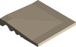 VitrA 10x10, Uni, Trim, Fildişi
