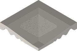 VitrA 10x10, Dotti, Trim, Fildişi