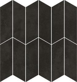 VitrA 30x30, Cemental, Kesme Mozaik, Siyah, R10B