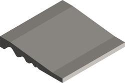 VitrA 10x10, Uni, Trim, Gri