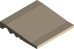 VitrA 10x10, Uni, Döküm, Fildişi