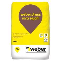 Weber weberdress sıva elyaflı 40 kg
