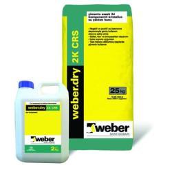 Weber weberdry 2K CRS Gri 27 kg Set