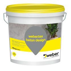Weber webertex beton design Gri 15 kg