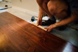 Parke Altı Şilte 3 mm 1x50 m Rulo Standart Beyaz uygulama örneği