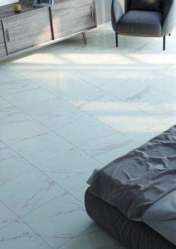 Yurtbay Seramik Afyon Beyaz 60x60
