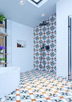 Yurtbay Seramik Avenue Multi 20x20 Sırlı Porselen
