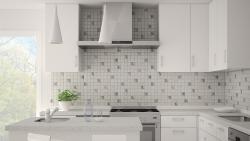 Yurtbay Seramik 30x60 Marmara Mozaik Beyaz Duvar Karosu