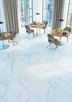 Yurtbay Seramik Noble Statuario Beyaz 100x100