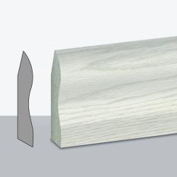 YILDIZ ENTEGRE Standard Pre.beyaz Meşe 80 mm Süpürgelik