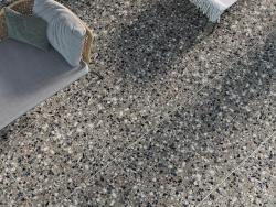 Kütahya Seramik 80x80 Terrazzo Antrasit Rektifiye