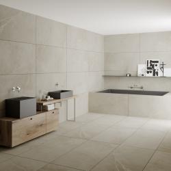 Kütahya Seramik 60x120 Adria Latte Rektifiye Parlak Nano
