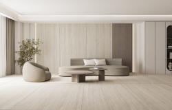 Kütahya Seramik 120x240 Travertine Fildisi R10 Mat Rektifiye
